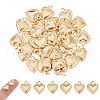 Unicraftale 40Pc Brass Charms FIND-UN0015-51-1