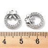 Micro Pave Cubic Zirconia Pendants KK-M102-09P-3