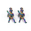 Rainbow Color Alloy Pendants PALLOY-S180-292-NR-2