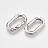 304 Stainless Steel Spring Gate Rings STAS-S079-89-2