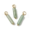 Natural Green Aventurine Pendants STAS-C120-01G-08-1