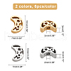 Unicraftale 304 Stainless Steel Beads STAS-UN0013-83-2
