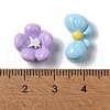 Heart/Bear/Flower Cartoon Opaque Resin Decoden Cabochons CRES-P031-D-3