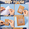 100Pcs Ractangle Kraft Paper Necklace Earring Display Cards AJEW-TA0001-26A-4