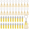   DIY Blank Keychain Making Kit DIY-PH0020-79B-1