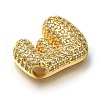 Brass with Cubic Zirconia Pendant KK-Q818-02E-G-2