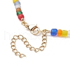 Mother's Day Jewellery Brass Star Pendant Necklace NJEW-JN04315-4