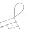 Brass Cable Chains Ring Bracelets for Women BJEW-JB11581-02-3