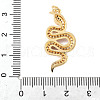 Brass Micro Pave Cubic Zirconia Enamel Pendants KK-D354-05G-A-3