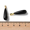 Natural Mixed StoneTeardrop Pendants G-Q005-03G-4