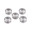202 Stainless Steel Beads STAS-P238-01P-06-1