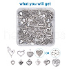 Yilisi  Tibetan Style Alloy Pendants TIBEP-YS0001-01AS-10