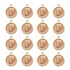 Golden Plated Alloy Enamel Charms ENAM-S118-06P-2