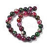 Natural Multi-Color Agate Beads Strands G-A261-B13-14mm-3