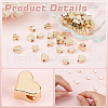   100Pcs 2 Styles Brass Beads KK-PH0010-87-4