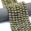 Natural Dalmatian Jasper Beads Strands G-P573-B12-01-1
