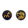 Frosted Natural Black Onyx(Dyed & Heated) Beads PW-WGDC30B-09-1