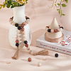   50Pcs 5 Colors Food Grade Eco-Friendly Silicone Focal Beads SIL-PH0001-27-5