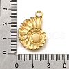 304 Stainless Steel Pave Natural Paua Shell Pendants STAS-C122-21C-01G-3