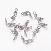 Tarnish Resistant 304 Stainless Steel Bead Tips STAS-E129-06P-1