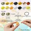 DIY Bubblegum Bracelet Pendant Decoration Making Kit for Sunflower Theme MACR-CJC0005-02A-01-10
