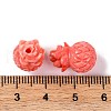 Synthetic Shell Dyed Beads SHEL-C007-01-3