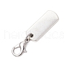 8Pcs 8 Styles Alloy Rectangle with Inspirational Word Pendant Decoration HJEW-JM02380-5