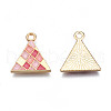 Alloy Enamel Pendants ENAM-Q446-005C-RS-3