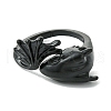 Dragon Alloy Open Cuff Rings RJEW-K275-36EB-2
