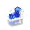 Glass Seed Bead with Glass Beads Pendants PALLOY-TA00280-3