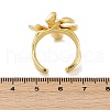Brass Cuff Rings for Women RJEW-F182-06G-5