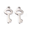 Non-Tarnish 304 Stainless Steel Pendants STAS-F266-09P-2