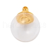Glass Bottle Pendants GLAA-K056-10A-G-1