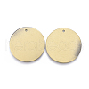 Brass Pendants KK-E719-01AB-18mm-1