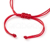 Unisex Adjustable Nylon Thread Braided Bead Bracelets Sets BJEW-JB05832-4