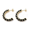 PVD Vacuum Plating Golden 304 Stainless Steel Stud Earrings for Women EJEW-Z068-14G-2