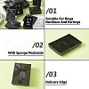 Rectangle Paper Jewelry Gift Boxes with Bowknot CON-TAC0010-89D-5
