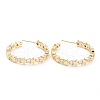 Star Brass Micro Pave Clear Cubic Zirconia Stud Earrings ZIRC-M117-22G-2