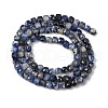 Natural Sodalite Beads Strands G-RM2025-D48-4x4mm-3