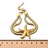 304 Stainless Steel Multi-layer Bracelets BJEW-M135-02A-G-3