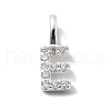 925 Sterling Silver with Cubic Zirconia Charms STER-Q004-01E-S-1