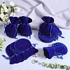 Beebeecraft 20Pcs Gourd Velvet Drawstring Bags TP-BBC0001-07B-03-4