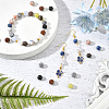  90Pcs 9 Style Natural Mixed Gemstone Round Beads G-NB0003-06-5