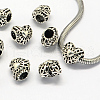 Alloy European Beads X-PALLOY-S079-008AS-1