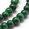 Natural Malachite Bead Strands G-O143-10-4mm-3