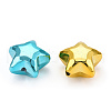 UV Plating Acrylic Beads X-PACR-C005-09-2