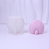 Shell Shape Candle DIY Food Grade Silicone Molds PW-WG36776-01-1