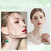 SOFPLATE 1830Pcs 5 Styles ABS Plastic Imitation Pearl Beads MACR-SP0001-03C-5