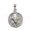 304 Stainless Steel Pendants STAS-B086-02P-1