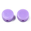 Opaque Acrylic Beads SACR-N014-002A-1